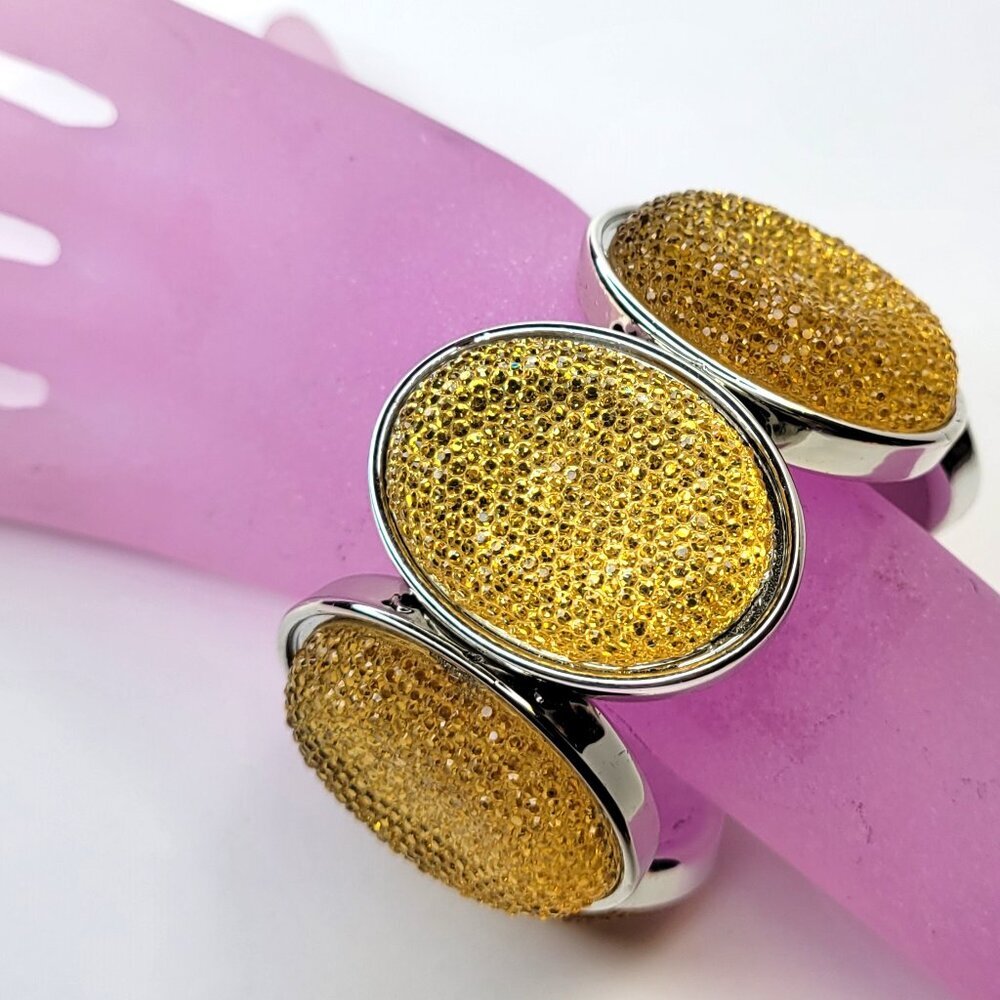 Yellow Stretch Fashion Bracelet